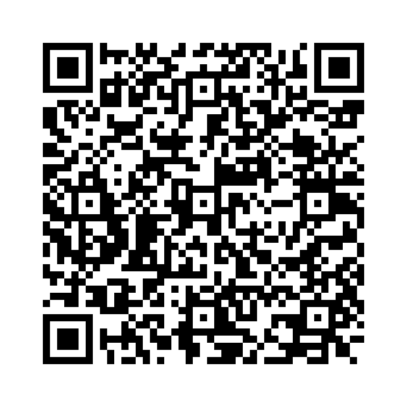 Live demo giving QR